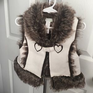 First Impressions Faux Fur Vest